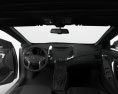 Hyundai Avante (JK) coupe with HQ interior 2017 3d model dashboard
