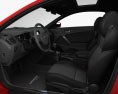 Hyundai Genesis купе з детальним інтер'єром 2017 3D модель seats