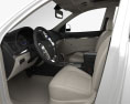 Hyundai Veracruz (ix55) with HQ interior 2017 3d model seats
