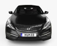 Hyundai Grandeur (HG) 带内饰 2014 3D模型 正面图
