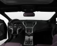 Hyundai Grandeur (HG) com interior 2014 Modelo 3d dashboard