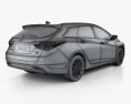 Hyundai i40 wagon 2018 3D 모델 