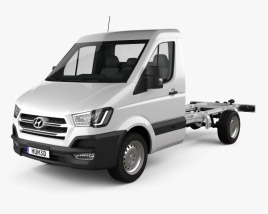 Hyundai H350 Cab Chassis 2018 3D-Modell
