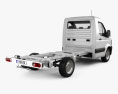 Hyundai H350 Cab Chassis 2018 3D 모델  back view