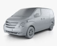 Hyundai iLoad з детальним інтер'єром 2015 3D модель clay render