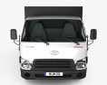 Hyundai HD65 Flatbed Truck 2015 Modello 3D vista frontale