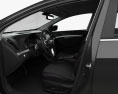 Hyundai i40 wagon con interni 2015 Modello 3D seats