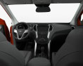 Hyundai Maxcruz con interior 2016 Modelo 3D dashboard