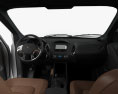 Hyundai Tucson com interior 2017 Modelo 3d dashboard
