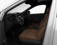 Hyundai Tucson com interior 2017 Modelo 3d assentos