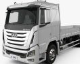 Hyundai Xcient Бортова вантажівка 2017 3D модель