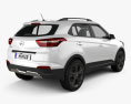 Hyundai Creta (ix25) 2019 3D模型 后视图