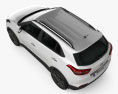 Hyundai Creta (ix25) 2019 Modello 3D vista dall'alto