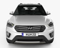Hyundai Creta (ix25) 2019 Modelo 3D vista frontal