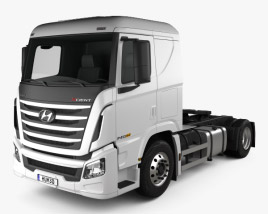 Hyundai Xcient P410 Tractor Truck 2016 3D model