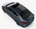 Hyundai Avante Sport 2020 3d model top view