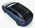 Hyundai i30 (Elantra) 5-Türer 2019 3D-Modell Draufsicht