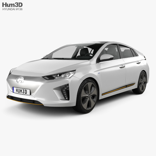 Hyundai Ioniq Electric 2020 3D 모델 
