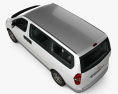 Hyundai iMax 인테리어 가 있는 2015 3D 모델  top view