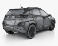 Hyundai Kona 2021 3D 모델 