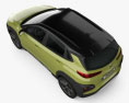 Hyundai Kona 2021 3D模型 顶视图
