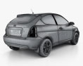 Hyundai Accent (MC) hatchback 3 portas 2011 Modelo 3d