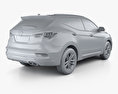 Hyundai Santa Fe (DM) 2018 3D 모델 