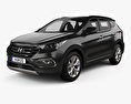 Hyundai Santa Fe (DM) KR-spec 2018 3D模型
