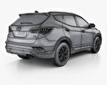 Hyundai Santa Fe (DM) KR-spec 2018 3Dモデル