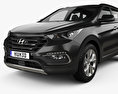 Hyundai Santa Fe (DM) KR-spec 2018 3D 모델 