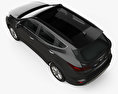 Hyundai Santa Fe (DM) KR-spec 2018 Modello 3D vista dall'alto