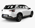 Hyundai Nexo 2020 3D-Modell Rückansicht