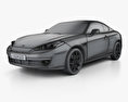 Hyundai Coupe GK 2008 3D-Modell wire render