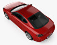 Hyundai Coupe GK 2008 3D模型 顶视图