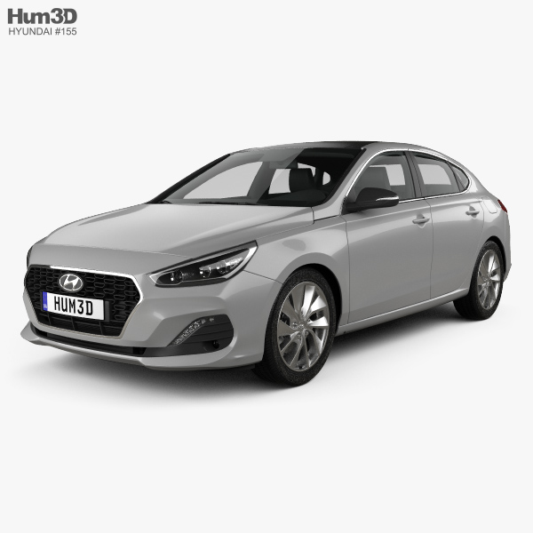 Hyundai i30 fastback 2020 3D 모델 