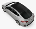 Hyundai i30 fastback 2020 3d model top view