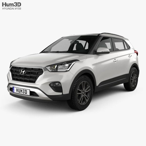 Hyundai Creta 2019 3D 모델 