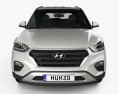 Hyundai Creta 2019 3d model front view