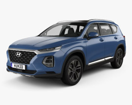 Hyundai Santa Fe (TM) 2021 3D model