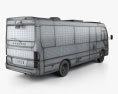 Hyundai County Bus 2018 3D-Modell