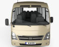 Hyundai County Bus 2018 3D-Modell Vorderansicht
