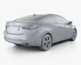 Hyundai Avante cupé 2017 Modelo 3D