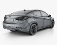 Hyundai Avante 세단 2020 3D 모델 