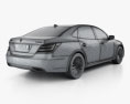 Hyundai Equus 세단 2016 3D 모델 
