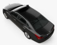 Hyundai Equus 轿车 2016 3D模型 顶视图