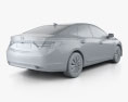 Hyundai Grandeur гібрид 2017 3D модель