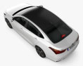 Hyundai Mistra 2020 Modèle 3d vue du dessus