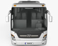 Hyundai Universe Xpress Noble Bus 2007 3D-Modell Vorderansicht