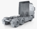 Hyundai Xcient P520 トラクター・トラック HQインテリアと 2018 3Dモデル
