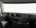 Hyundai Xcient P520 Camião Tractor com interior 2018 Modelo 3d dashboard